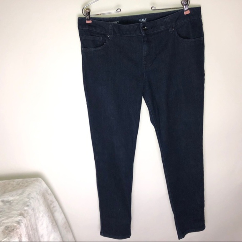 A.n.a. Blue Skinny Jeans Women's 32/14 Casual Denim‎ Stretchy